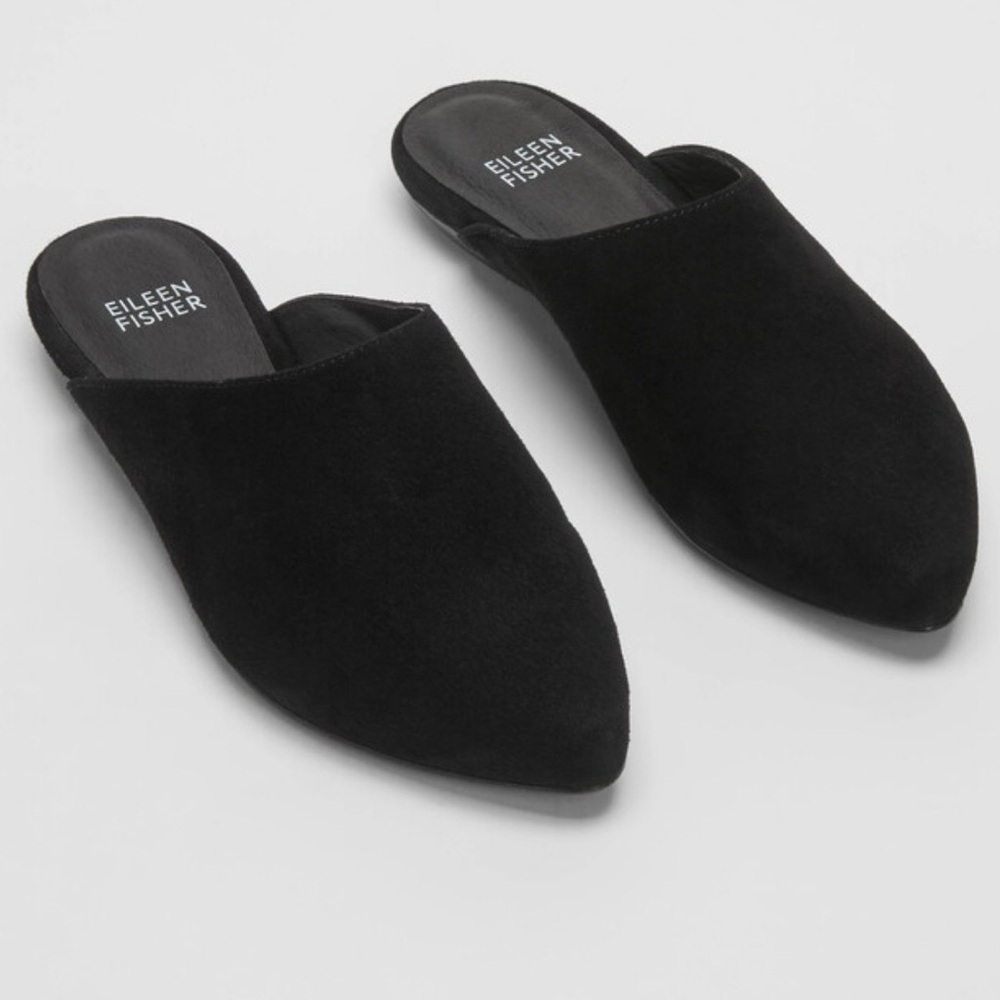 Eileen Fisher Suede Mule Size: 9